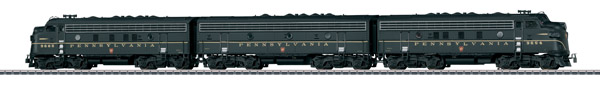 Märklin Inc. HO scale Electro-Motive Division F7 A-B-A diesel locomotive set