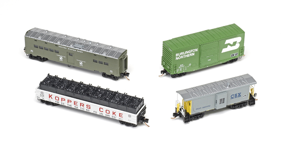 Micro-Trains Line Co.N scale assorted freight cars