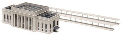 Walthers' N scale passenger station