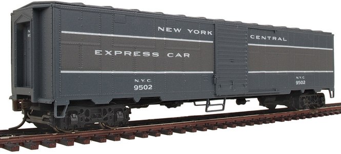 New York Central ex-troop sleeper express boxcar