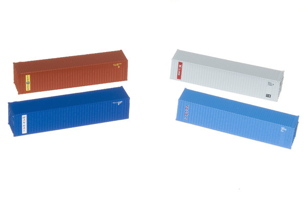 40-foot dual-logo panel intermodal containers