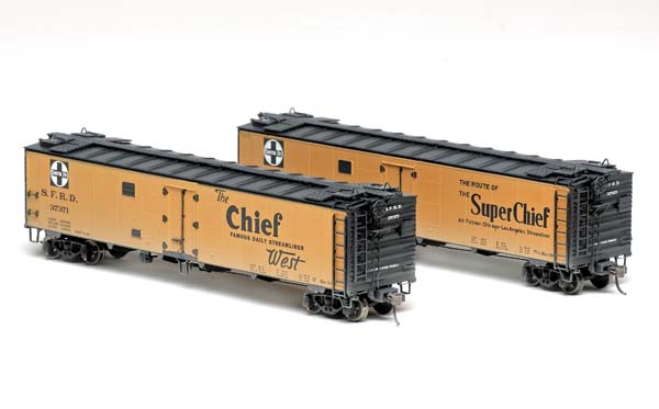 Factory-weathered General American Transportation Corp. 50-foot ice refrigerator car