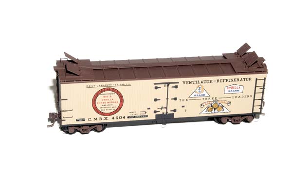 40-foot double-sheathed refrigerator car