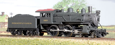 Model Power's N scale 4-4-0 steam locomotive