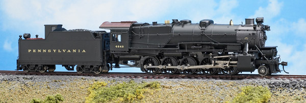 Broadway Limited HO scale PRR I1sa 2-10-0 steam locomotive