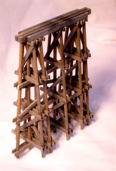 Hunterline Company N scale Timber Pile Pier