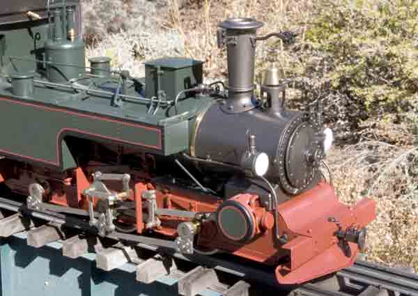 Accucraft Saxonia III K live-steam locomotive