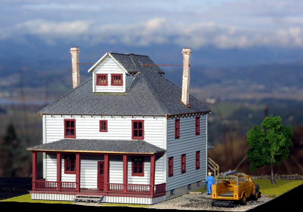 Sidetrack Laser HO scale High Country section house kit