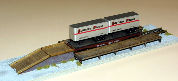 Sidetrack Laser N scale TOFC combo ramp kit