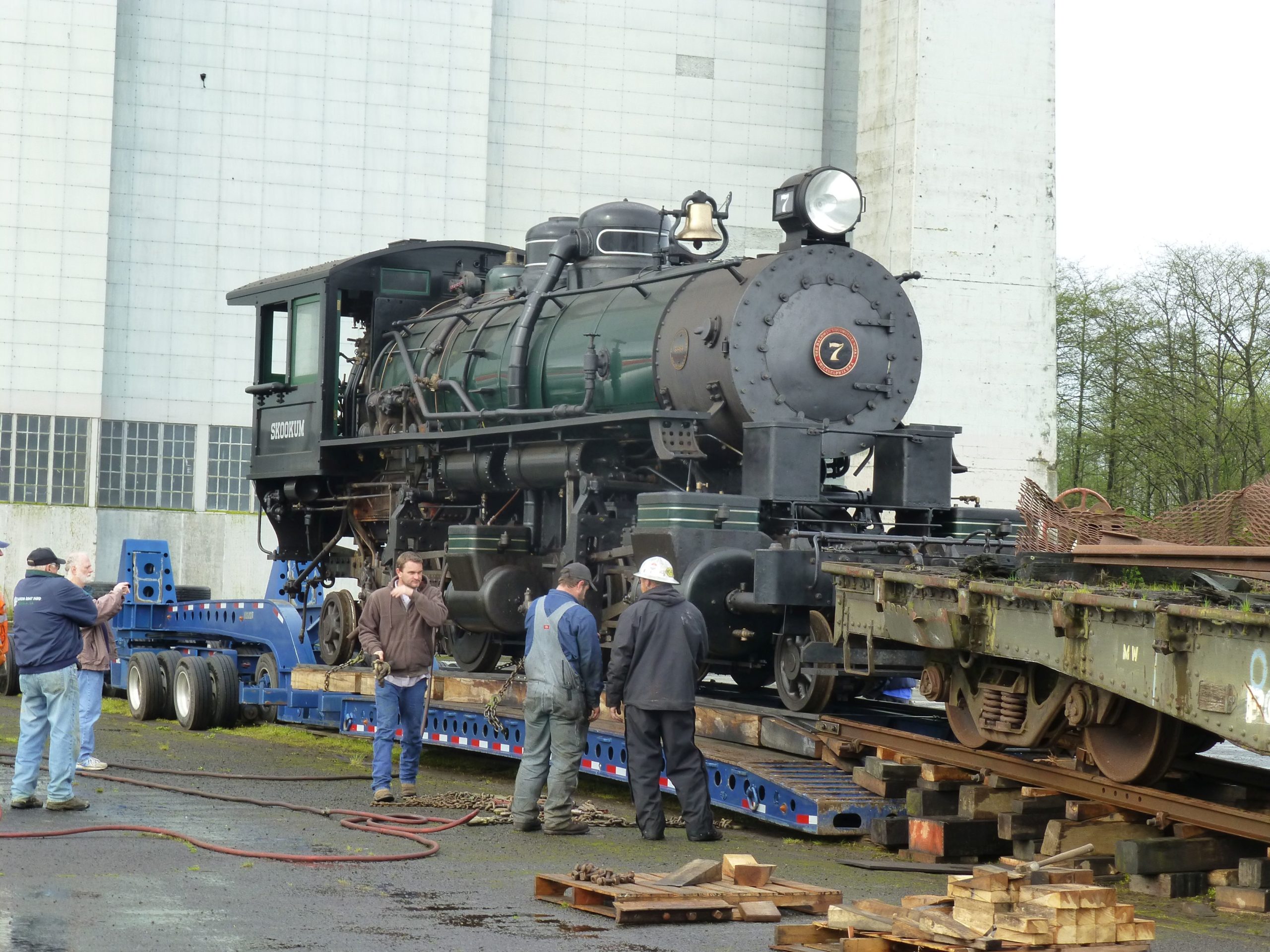 Steam locomotive Skookum is heading south today | Trains Magazine