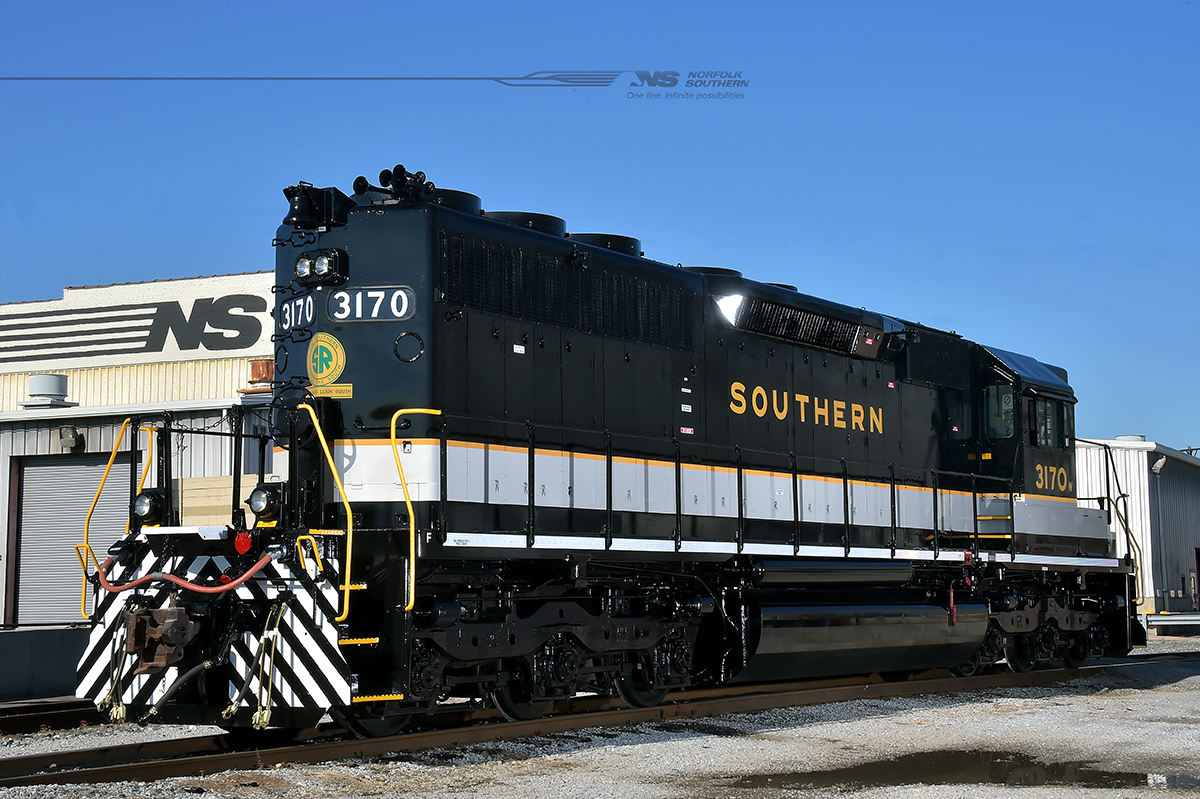 Ns Unveils Southern Heritage Sd40 Trains Magazine