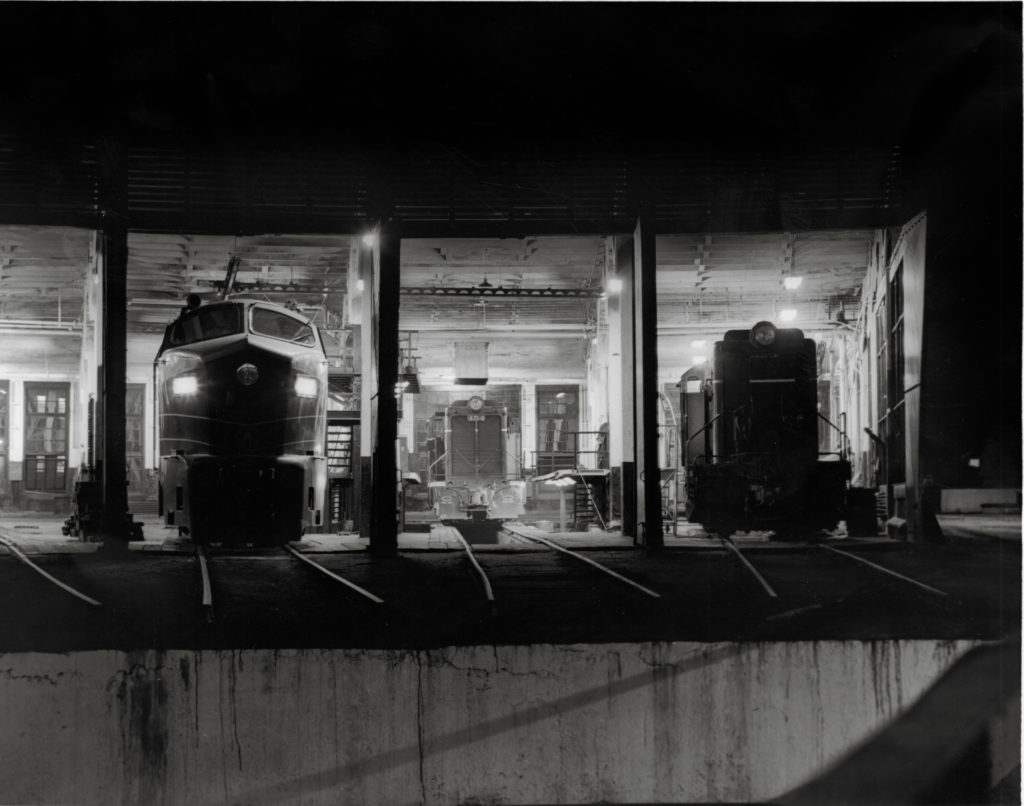 Connellsville, Pa., roundhouse