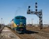 VIA Rail train in Quebec