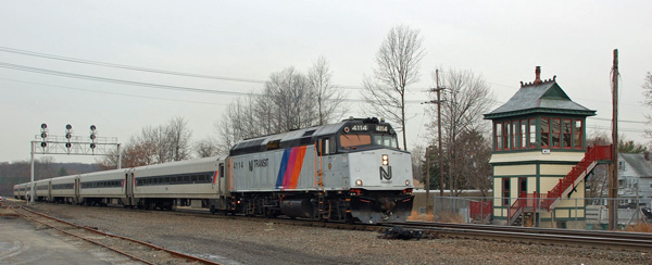 NJ Transit and Erie Railroad WC tower