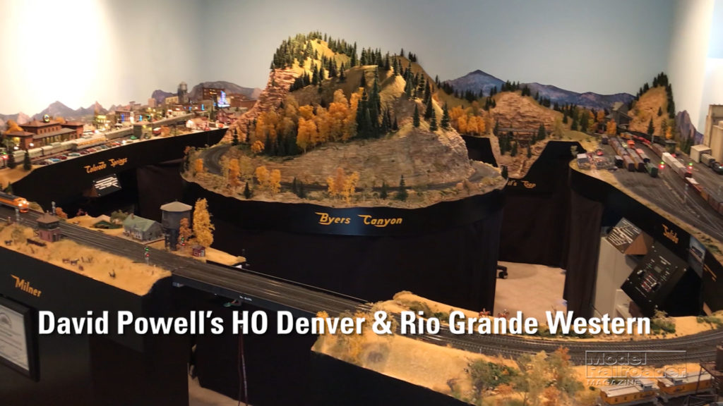 David Powell's HO scale Denver & Rio Grande Western model railroad