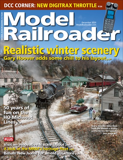 Model Railroader December 2020 Issue cover