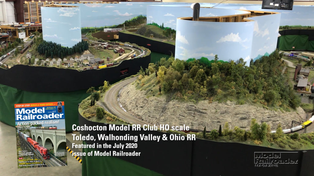 Coshocton Model Railroad Club layout