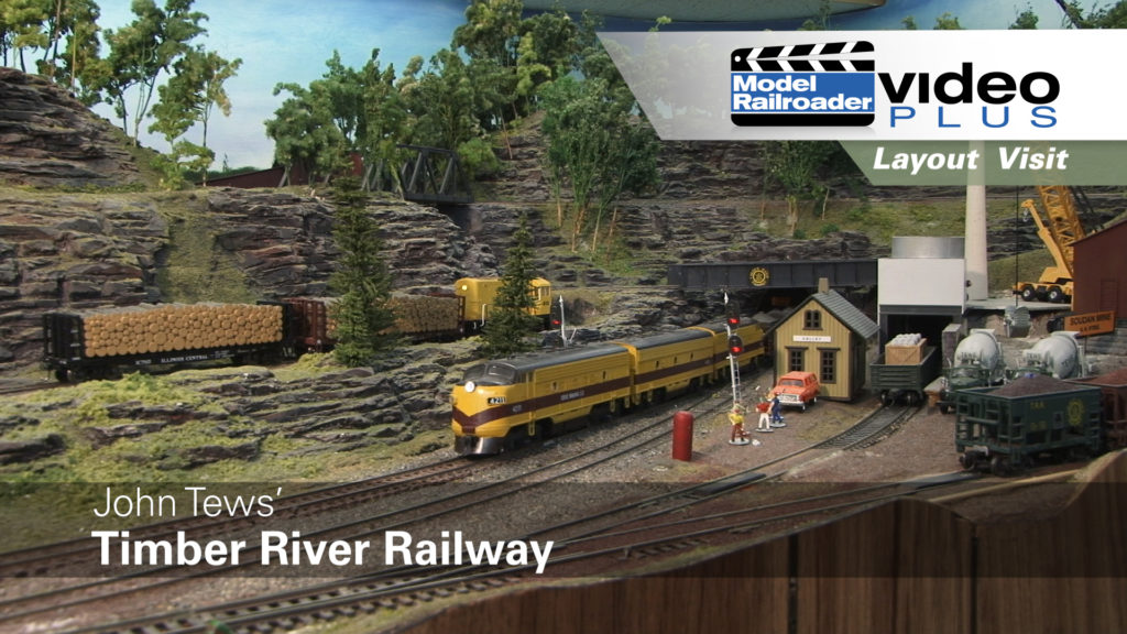 John Tew's Timber River Railway model railroad
