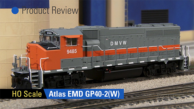 Atlas HO scale GP40-2(W)