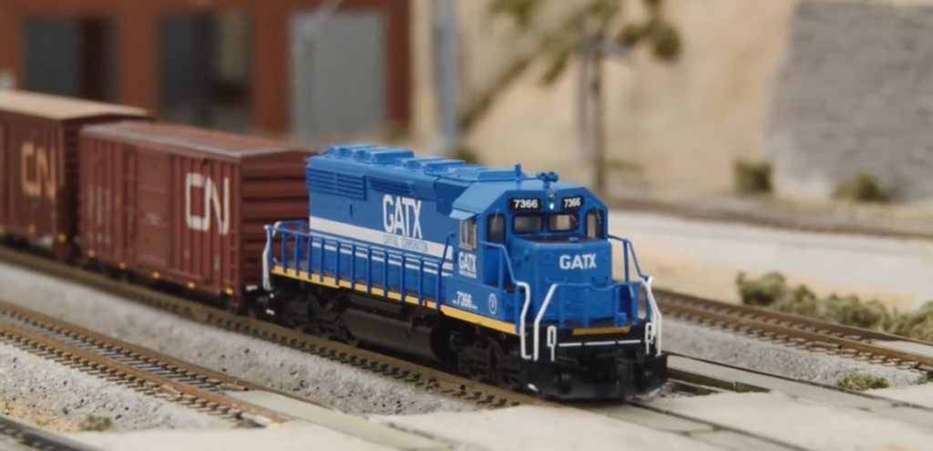 InterMountain N scale SD40-2 diesel locomotive