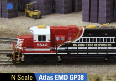 Video: Atlas N scale GP38 review