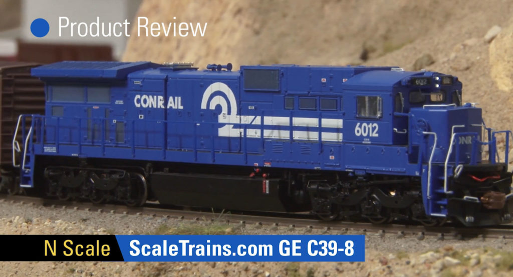 ScaleTrains.com N scale GE C39-8 diesel locomotive