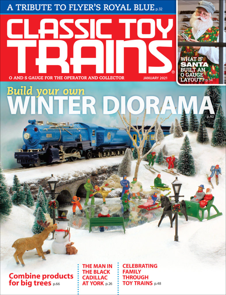 Classic Toy Trains January 2021 issue cover