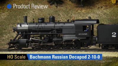Video: Bachmann Trains HO scale Russian Decapod 2-10-0 steam locomotive