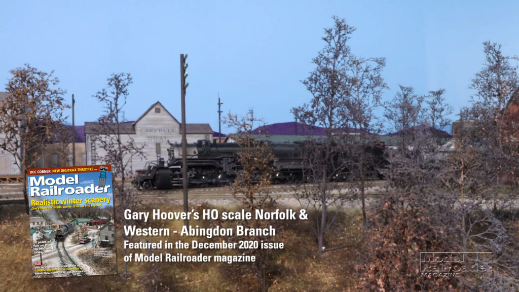 Gary Hoover's HO scale Norfolk & Western Abingdon Branch