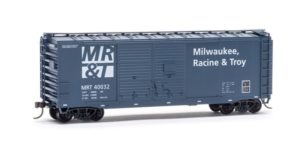 Milwaukee, Racine, and Troy boxcar