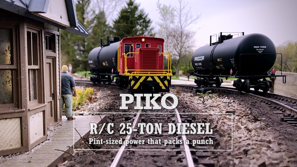 PIKO America 25-ton R/C locomotive