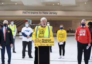 MTA chairman Patrick J. Foye discusses the creation of a regional 'Mask Force'