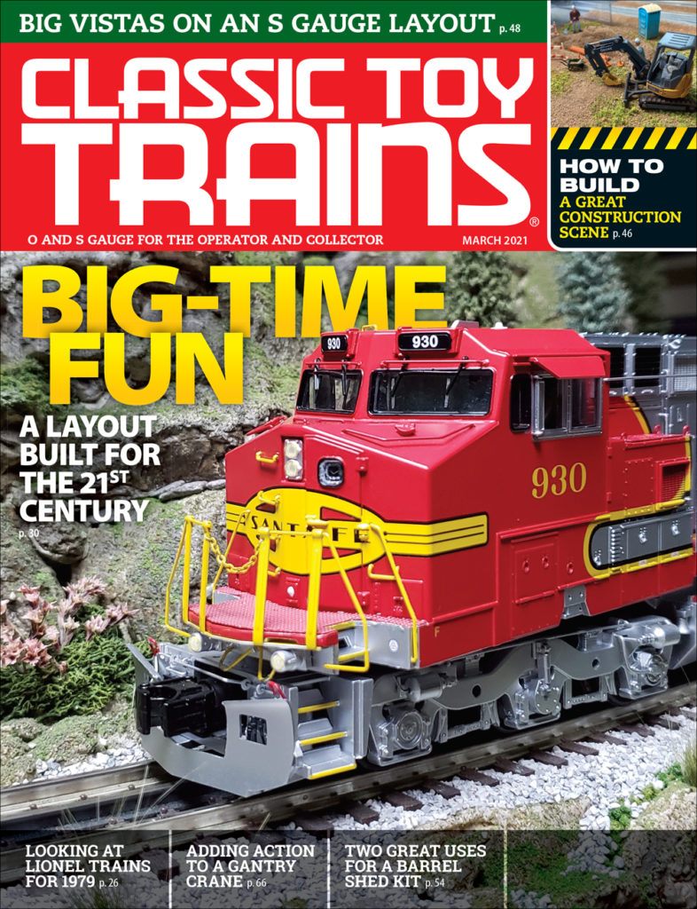 Classic Toy Trains March 2021 issue