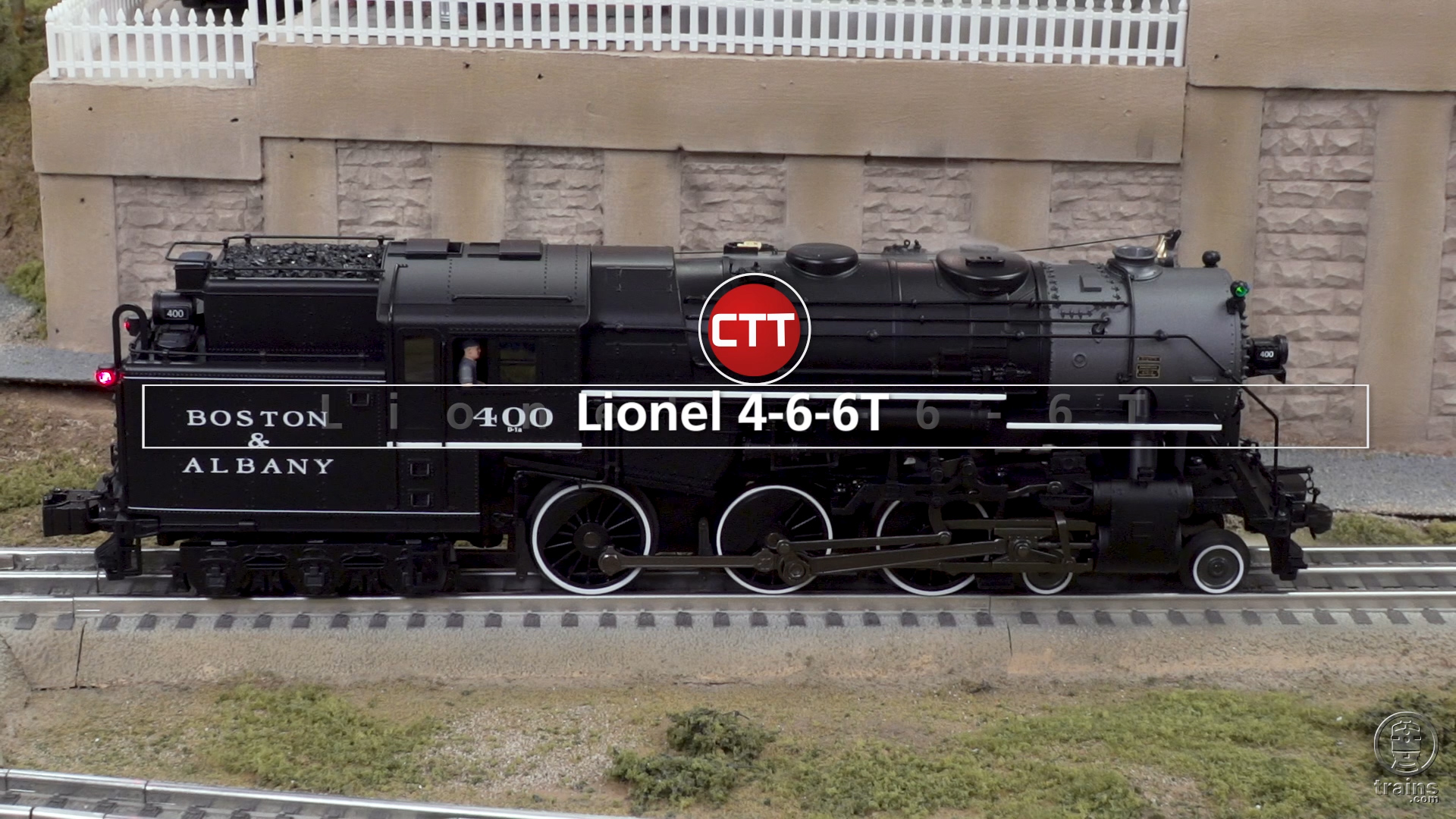 Lionel Legacy 4-6-6T steam locomotive - Trains