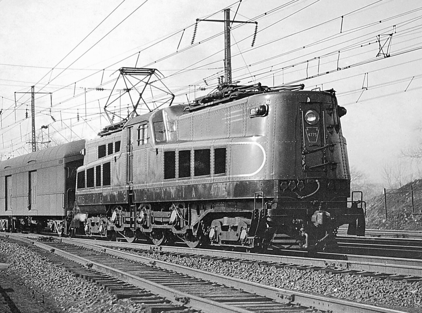 Pennsylvania Railroad Electric Locomotives - Trains