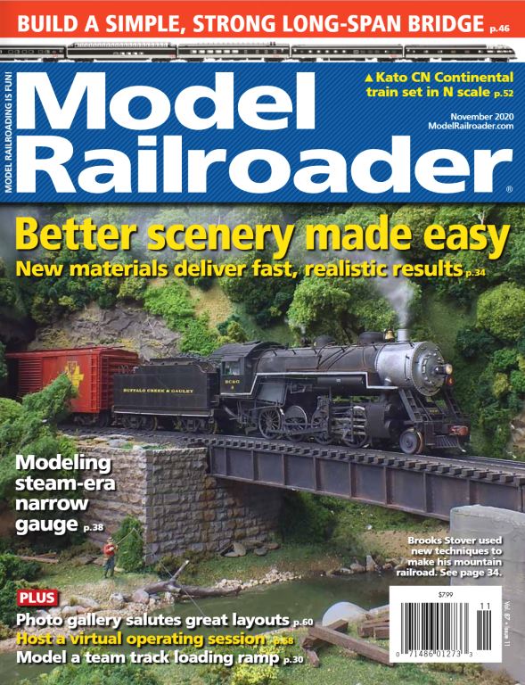 Model Railroader, November 2020 - Trains