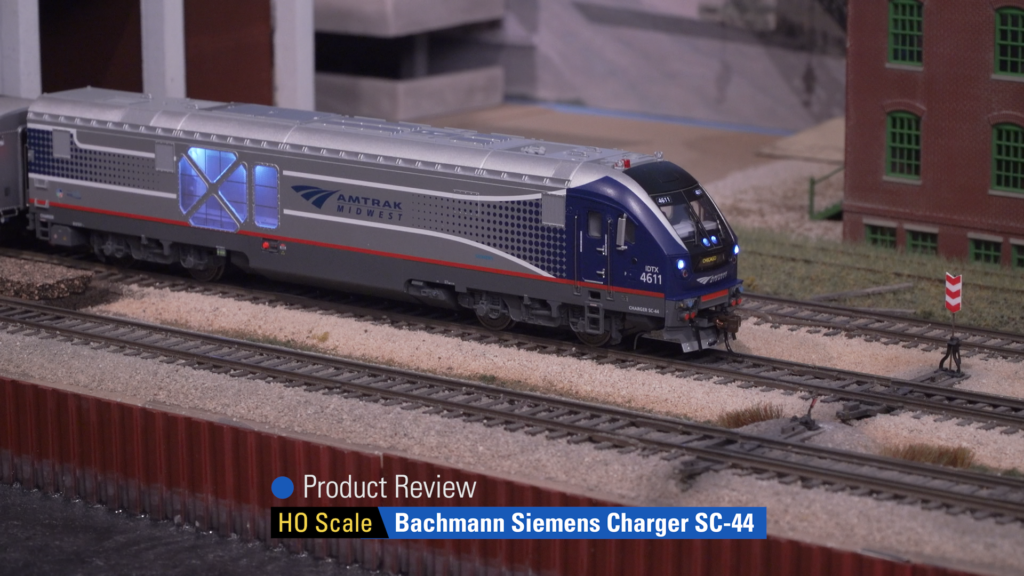 Bachmann HO scale Siemens SC-44 Charger on the Milwaukee, Racine & Troy