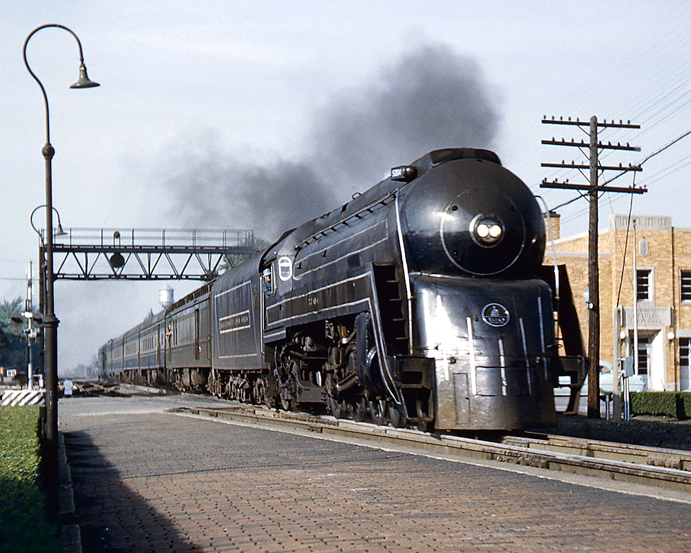 Streamlined Steam Engine Trains