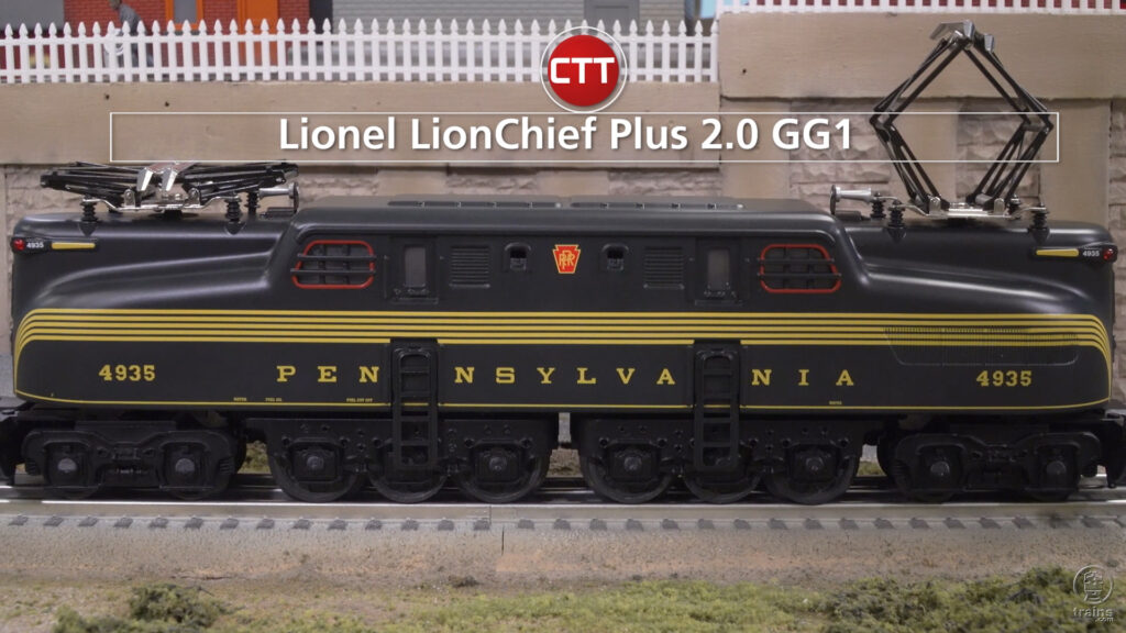 Lionel’s LionChief Plus 2.0 GG1 electric locomotive