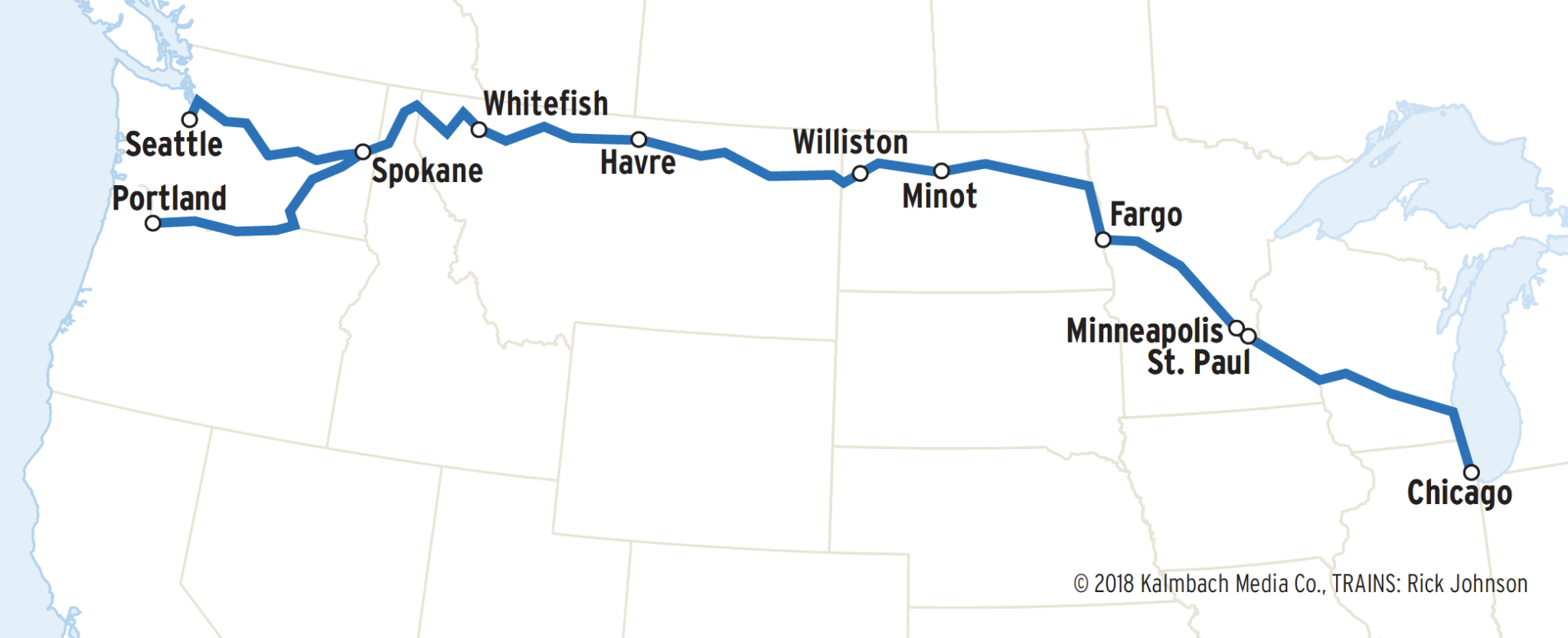 Seeking Amtrak's modern version of the 'Empire Builder' - Trains