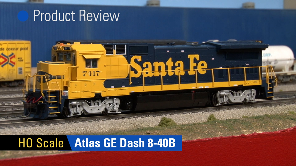 Atlas GE Dash 8-40B locomotive