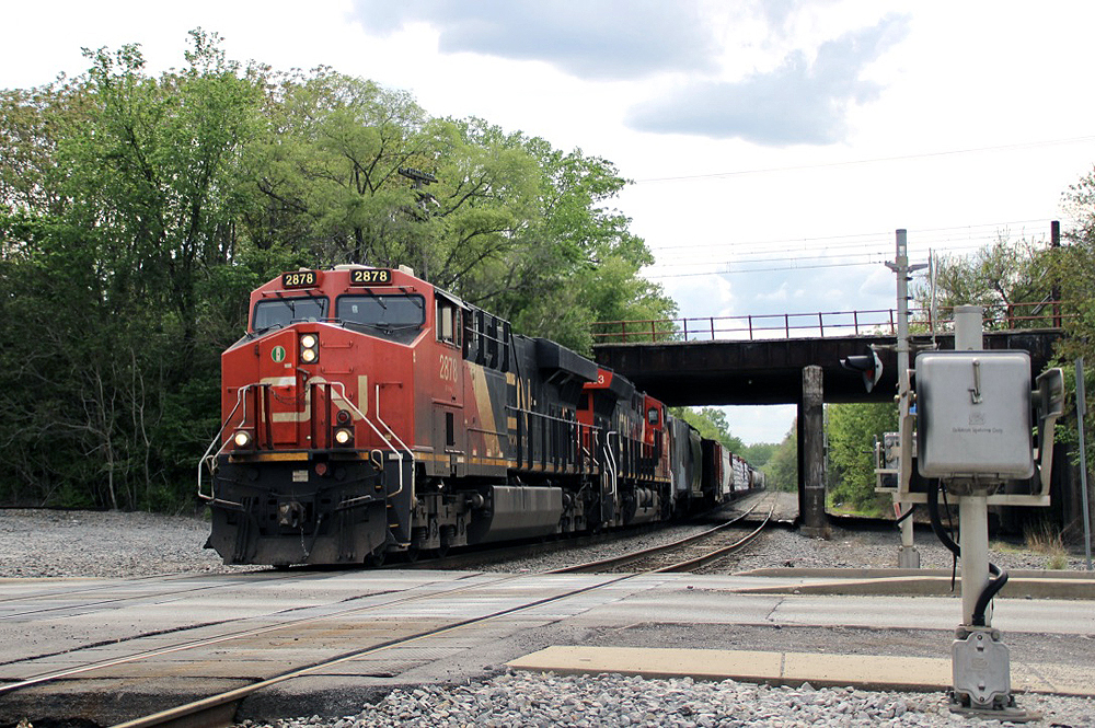 Junction of CN's former Illinois Central and Elgin, Joliet