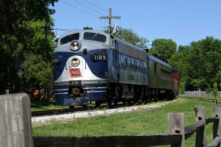 Visiting the Monticello Railway Museum Trains