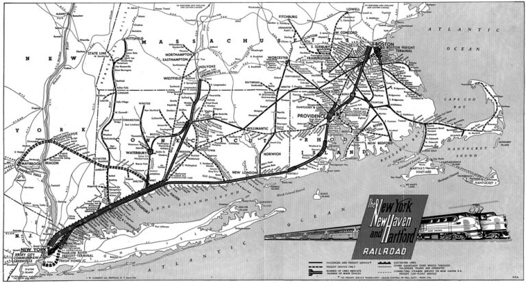 New Haven Railroad history - Trains