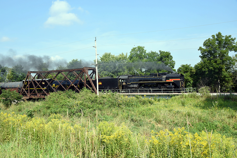Iowa Interstate's QJ 2-10-2 steam locomotive in photos - Trains