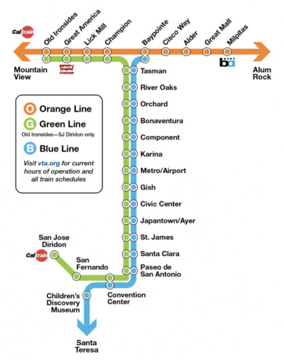 VTA restores Blue Line light rail service - Trains