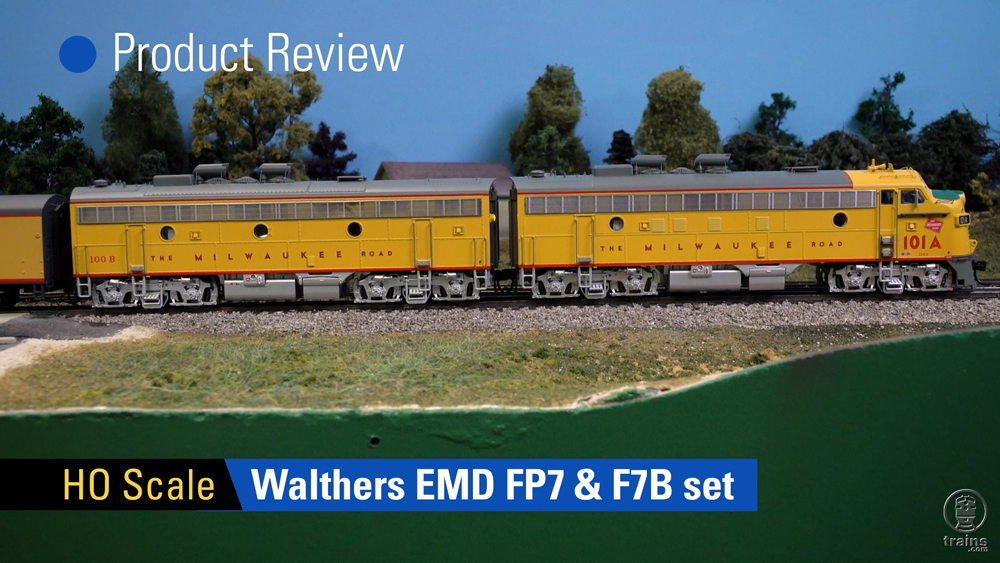 Walthers EMD FP7 F7B locomotive