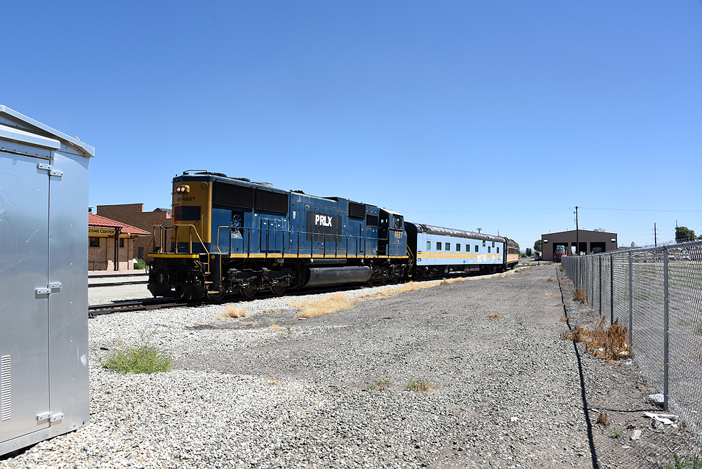 Iowa Pacific Railroad equipment in late 2021 - Trains