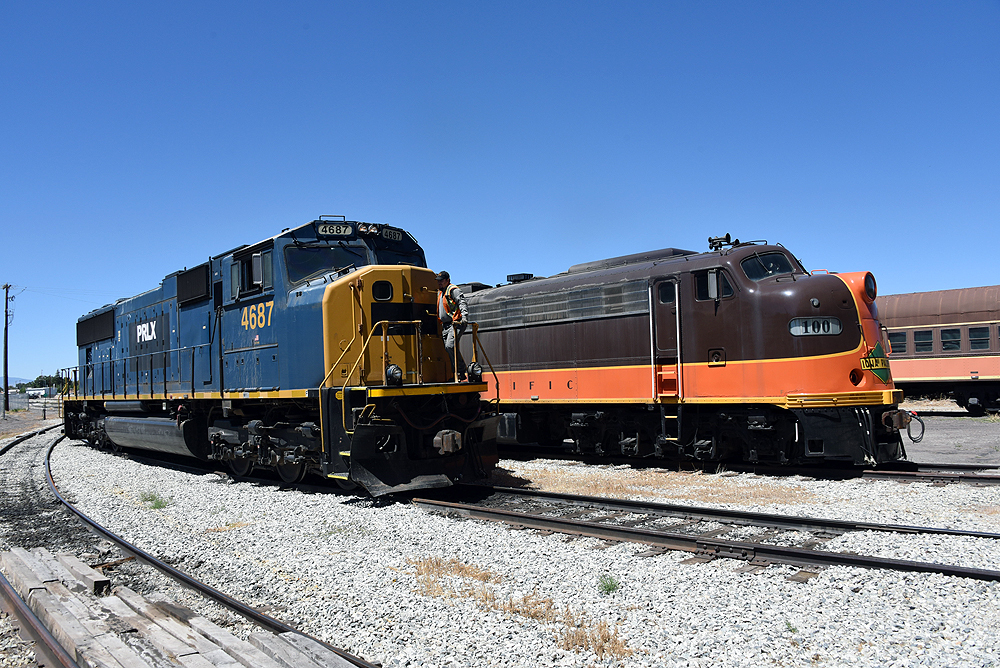 Iowa Pacific Railroad equipment in late 2021 - Trains