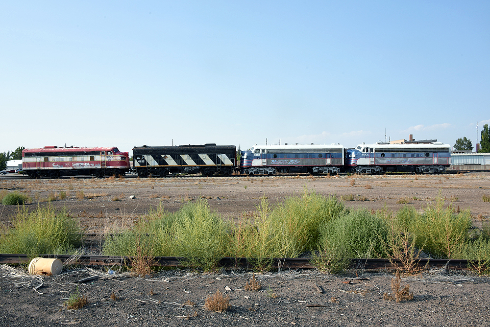 Iowa Pacific Railroad equipment in late 2021 - Trains